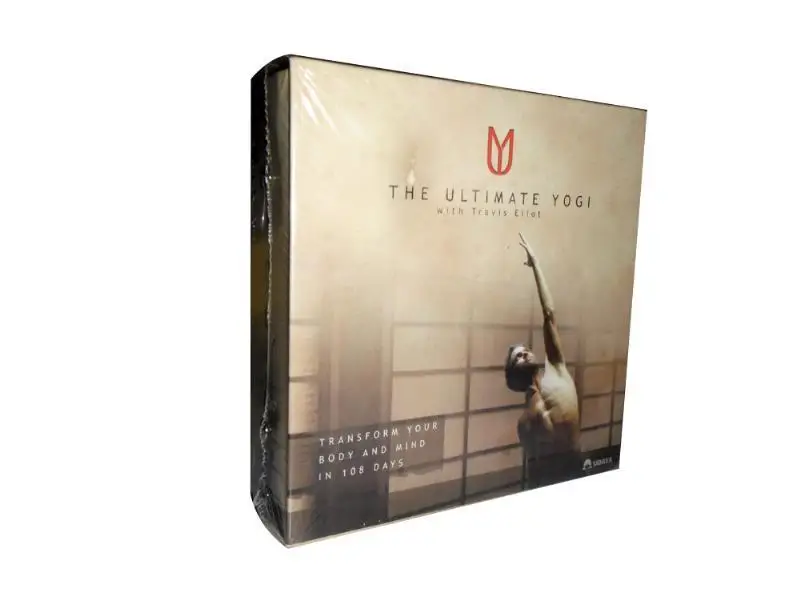 Free Shipping Brand New The Ultimate Yogi 108 Day YOGA 12 DVD Set - Fitness Workout Weight Loss Exercise Product AR TOY |