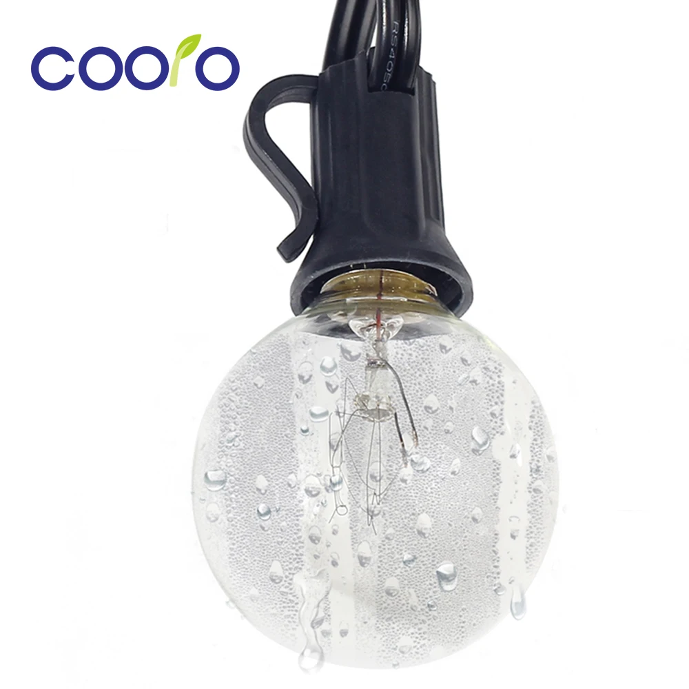 G40 прозрачная винтажная Лампа Теплая Белая сменная лампа 1 шт|g40 bulb|bulb warm whitebulb vintage