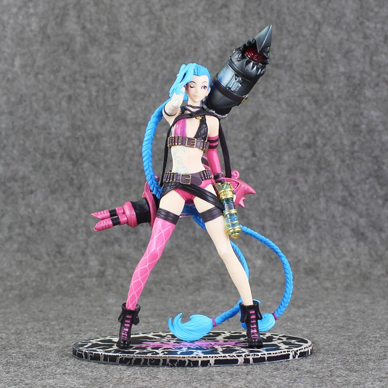Jinx свободная пушка стоящая Ver. Фигурку 1/6 Масштаб Окрашенные Модель Кукла игра PVC