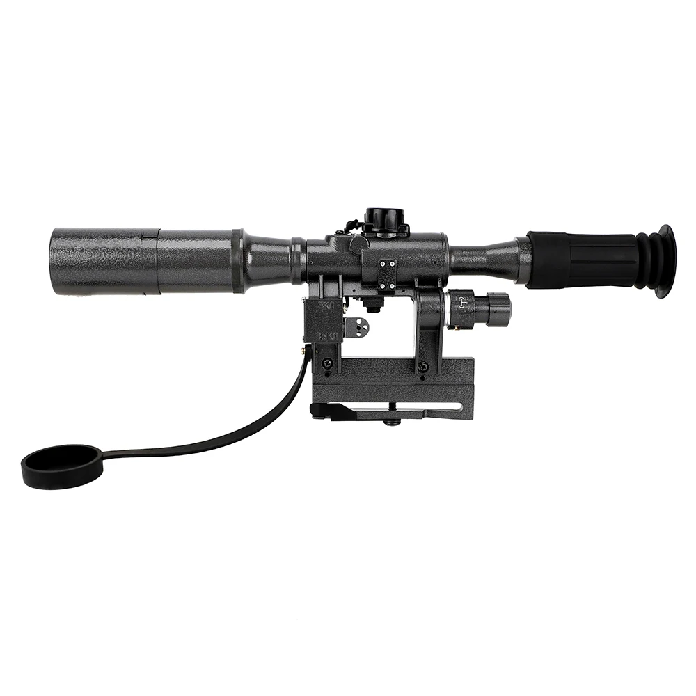 Ohhunt охотничий SVD PO 6X36 прицел с красной подсветкой тактический оптический прицел Тип крепления подходит для AK AKM Saiga SLR винтовка