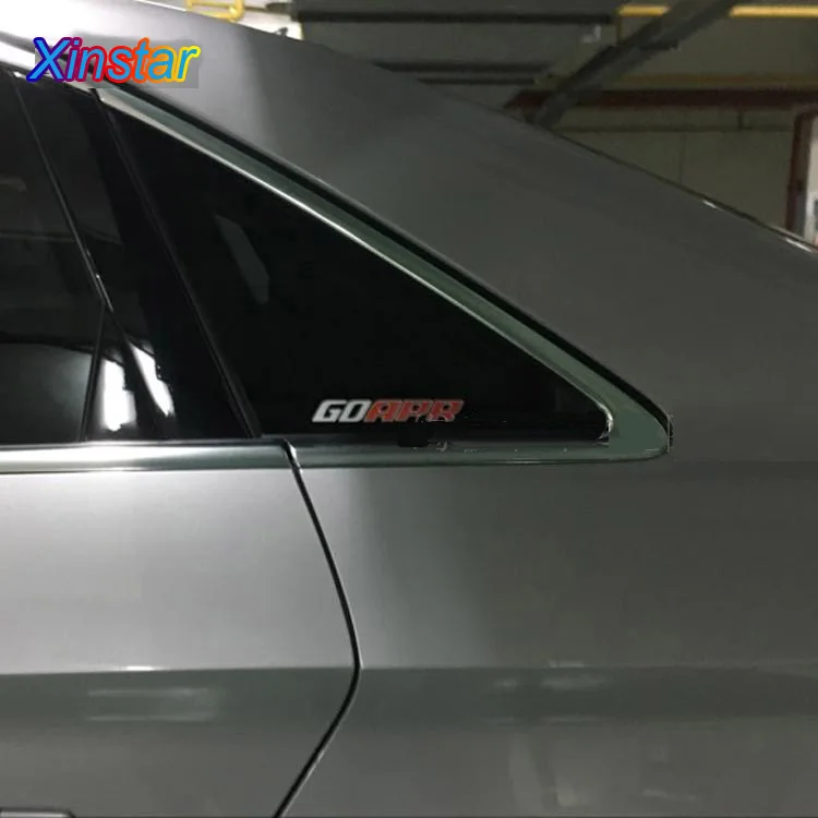 2 шт. декоративные наклейки на окна автомобиля с логотипом APR для Volkswagen VW R RLINE GTI AUDI