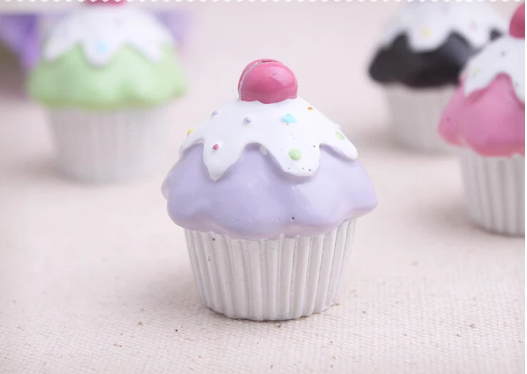 10pcs/lot Wedding Cute Resin Cupcake Place Card Holder Name Number Table card Clip Desk Sign For Party Decoration | Дом и сад