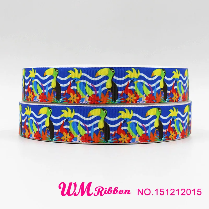 Корсажная лента с принтом Q & N 7/8 дюймов 22 мм 50 ярдов/рулон|printed grosgrain ribbon|grosgrain