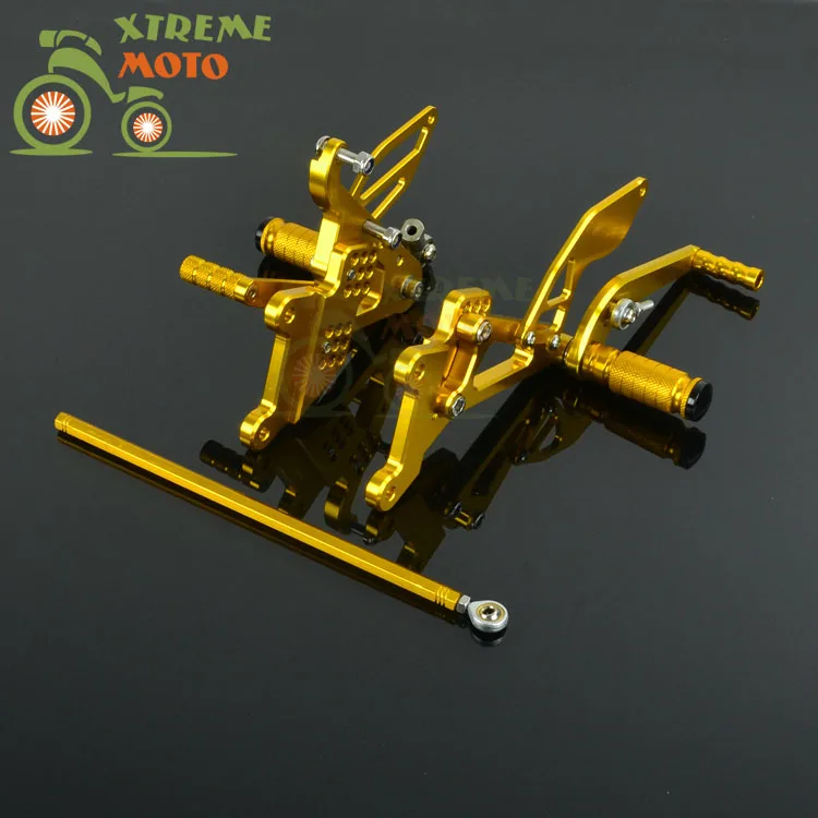 Регулируемые подножки для мотоцикла с ЧПУ YAMAHA R6 2003 2005 2004 03 04 05|motorcycle yamaha r6|r6