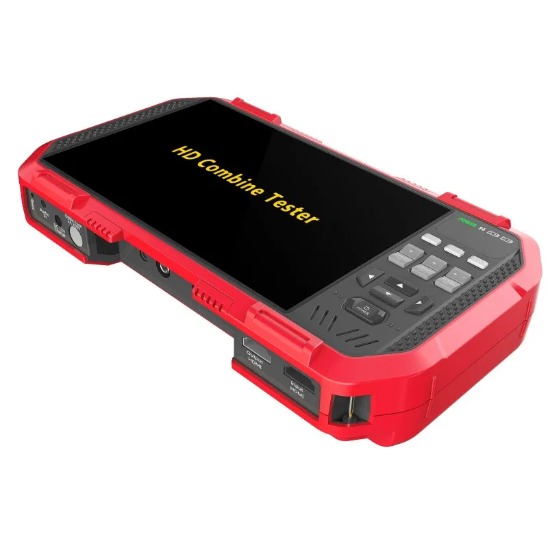 Купить Профессиональный HD-тестер для систем видеонаблюдения, семейный диагностический прибор, 7 дюймов, H.265, 4K, IP-камеры, 8 Мп, TVI, CVI, 5 МП, AHD, CVBS