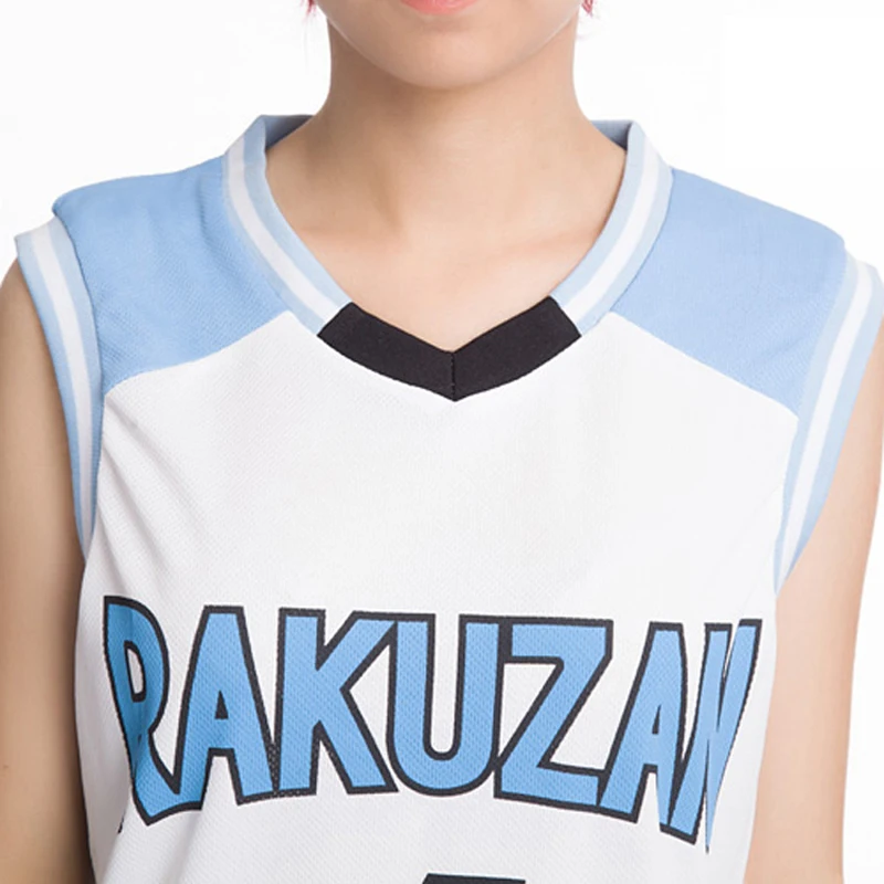 Костюм для косплея Kuroko no Basuke ракузан высокий Акаси сейюр № 4 спортивная одежда