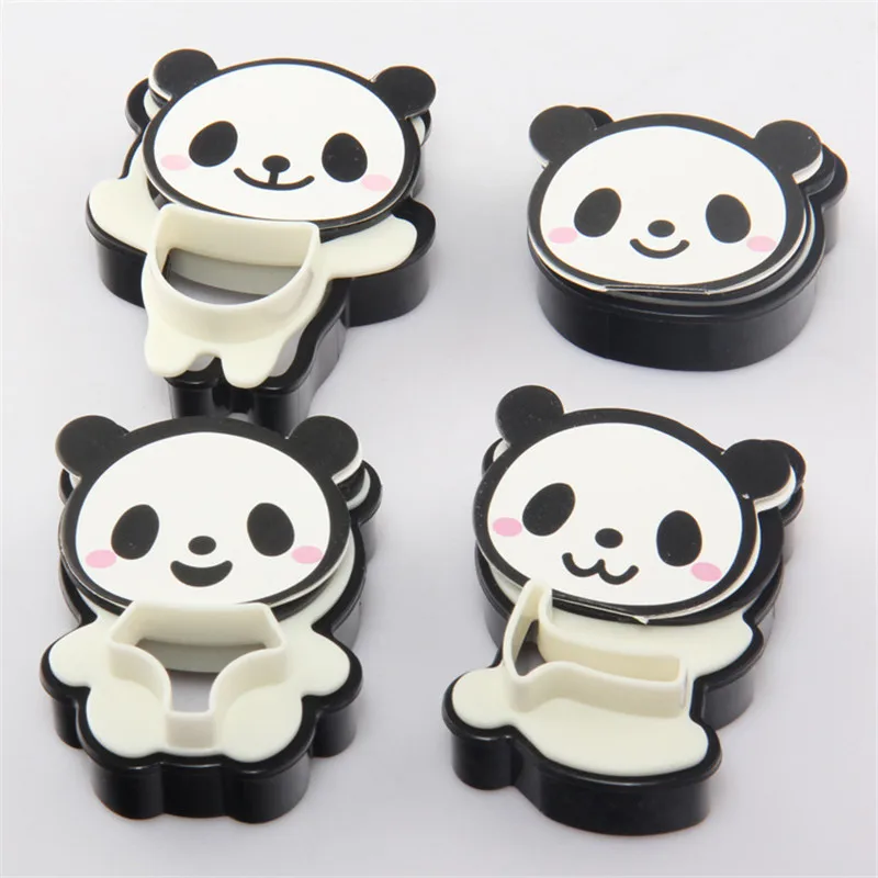 Omilut Panda DIY выпечка пластиковая резка бисквит печенье резак инструменты для