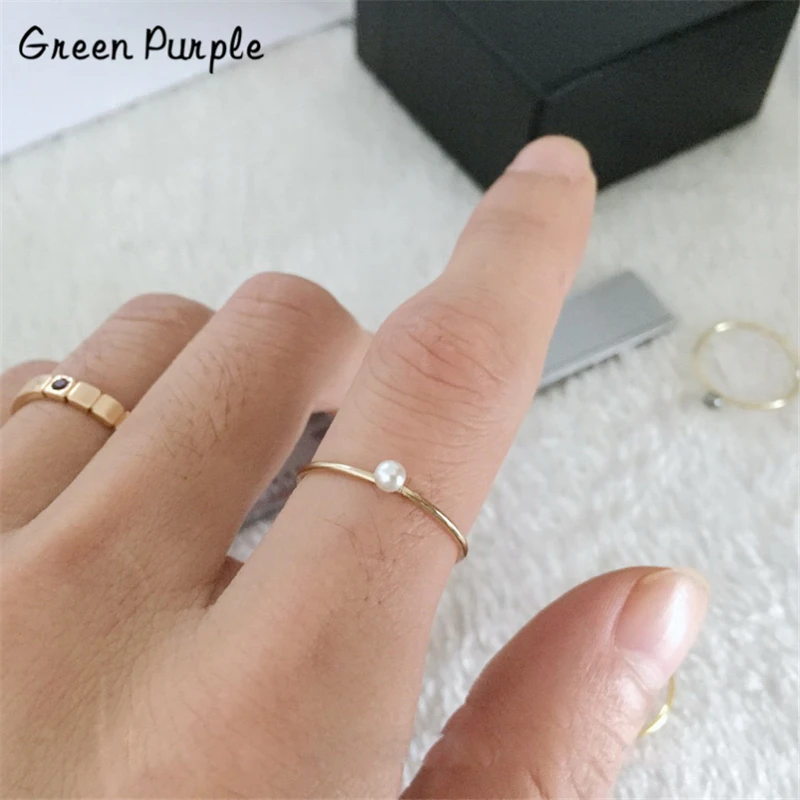 Золотые кольца, натуральный пресноводный жемчуг, ювелирное изделие, Knuckle Mujer Boho Bague Femme, минимализм, Anelli Joyas Aneis, кольцо для женщин Anillos