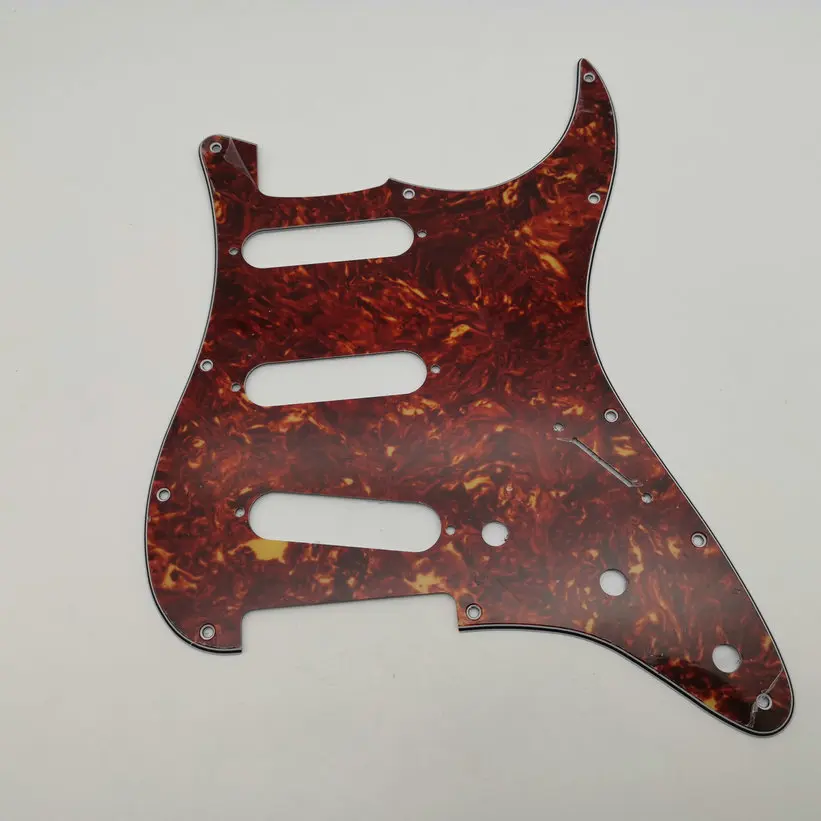 Pickguard colour Звукосниматель для гитары Золотой mir SSH пластина гитары звукосниматели "хамбакер" 3 независимая функция Pull 1 функция расширенного тона очень мощная - Цвет: Pickguard colour