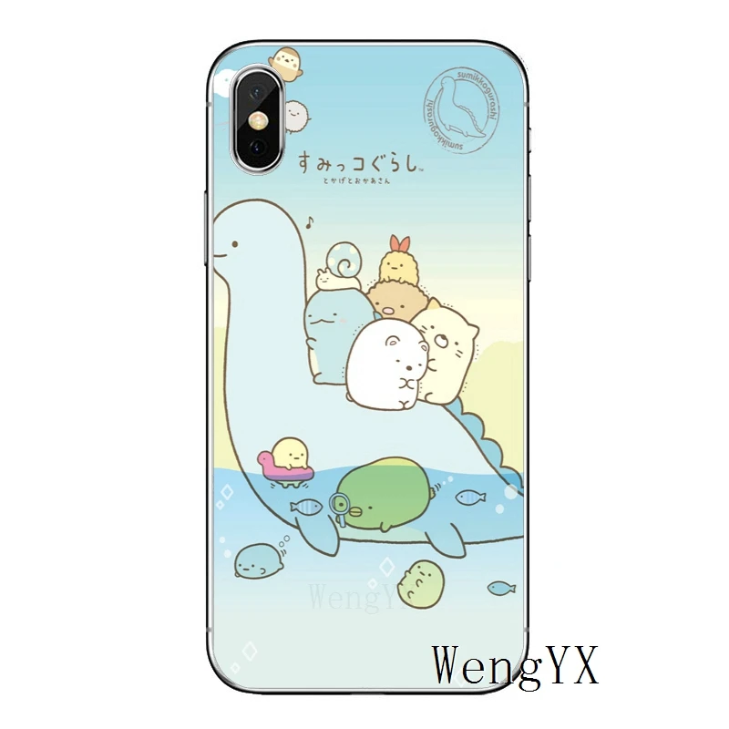 Япония kawaii милые Сумико гураши для samsung Galaxy S10 S9 S8 S7 S6 edge Plus Lite S5 S4 мини Примечание 9 8 5 4 ТПУ мягкий чехол для телефона - Цвет: sumikko-gurashi-A-11