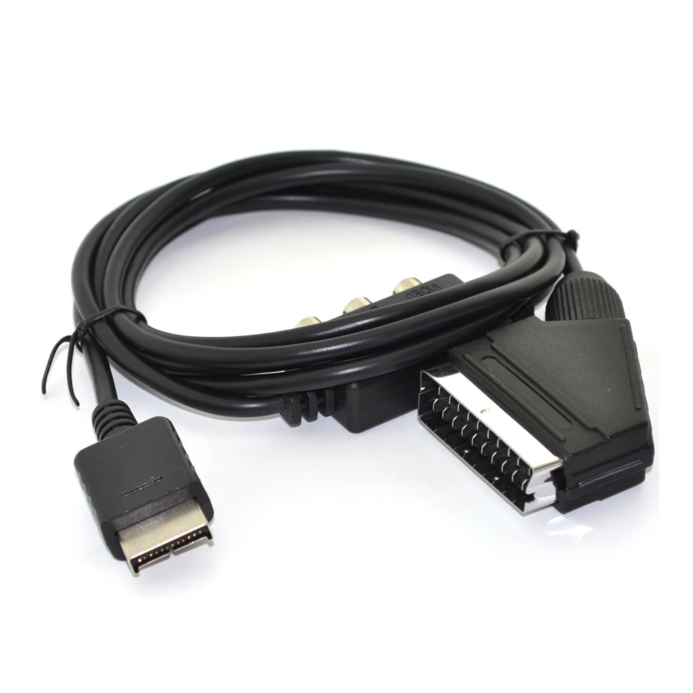 50 шт. кабель для ТВ приставки с AV приставкой|cable cord|ps2 scart cablescart ps2 |