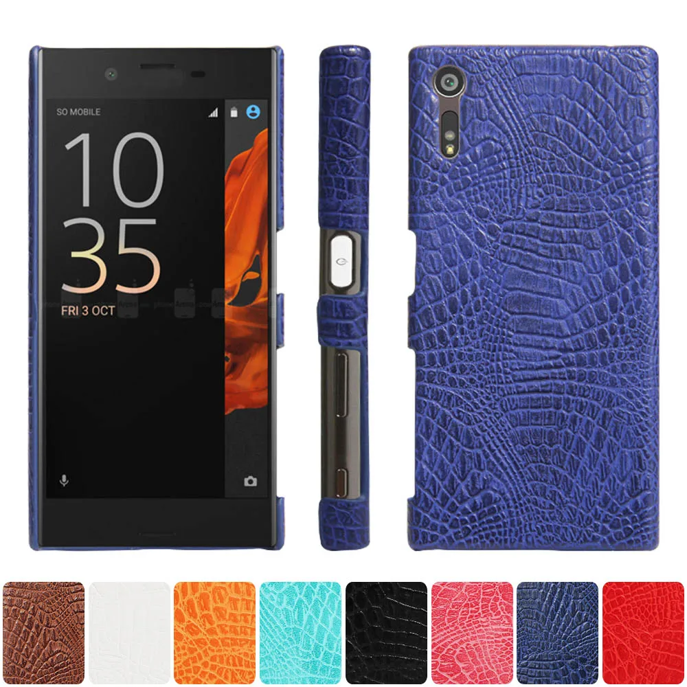 Кожаный чехол для Sony Xperia XZ F8332 F8331 SO-01J чехол-бампер телефона Kagura X Z F 8332 8331 Жесткий