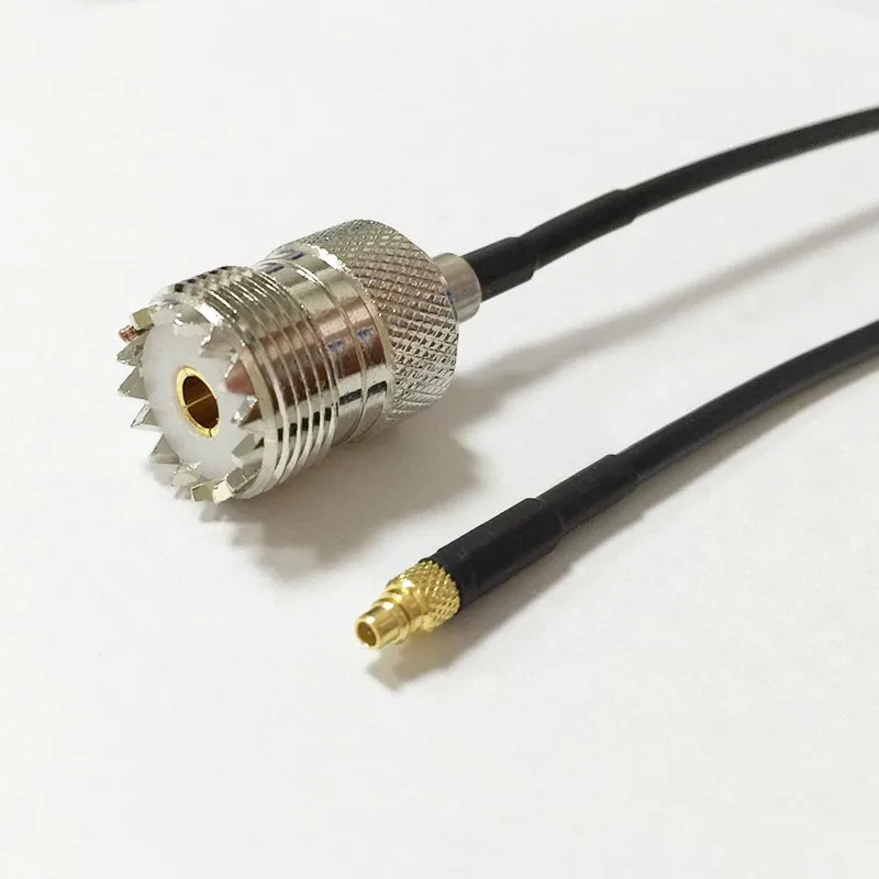 

New Modem Coaxial Cable UHF Female Jack Connector Switch MMCX Male Plug Connector RG174 Cable 20CM 8inch Adapter