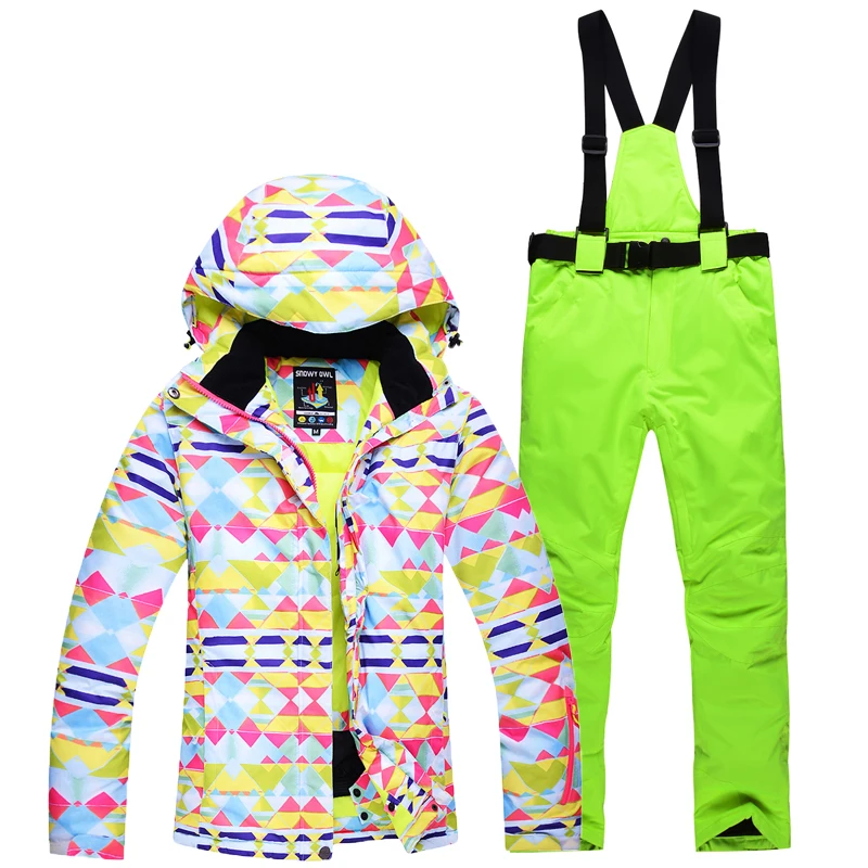 Новинка зимние лыжные костюмы куртки брюки женские комплекты для сноубординга