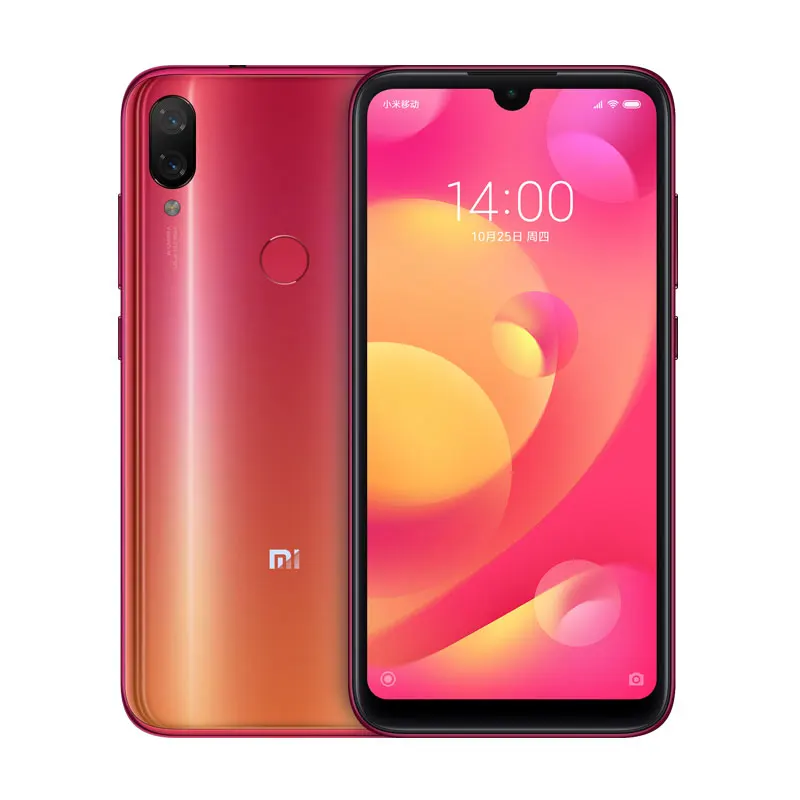 Глобальная ПЗУ Xiaomi Mi Play 6 ГБ 128 Гб Смартфон MTK Helio P35 Восьмиядерный телефон 5 84 "19:9