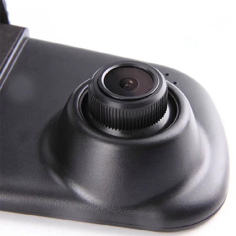 Зеркало-видеорегистратор Ecartion 4 3 дюйма FHD 1080P с двумя объективами - купить по