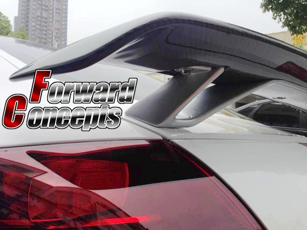 Для углеродного волокна 2007 2016 TT 8J TTS RS СТИЛЬ заднее крыло спойлер багажника|trunk
