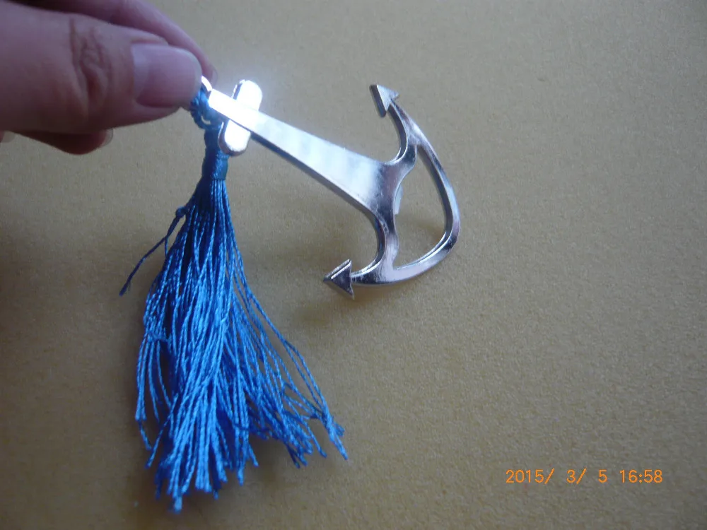 

wedding party favor gift and giveaways for guests--nautical themed anchor beer bottle wine opener 80pcs/lot
