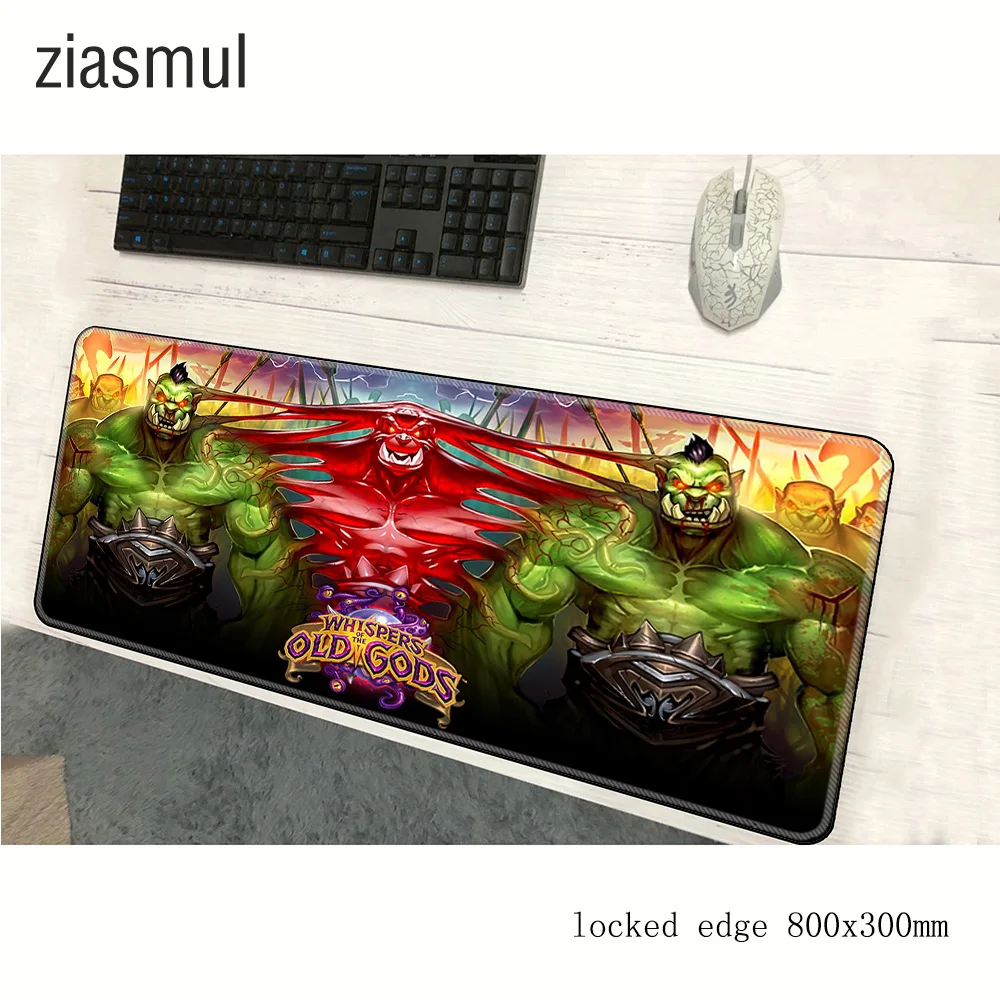 Коврик для мыши hearthstones геймерский коврик 800x300x3 мм с HD рисунком игровой большой