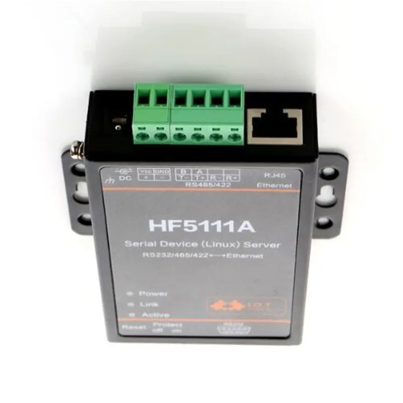 Официальный CE FCC 5111A RJ45 RS232/485/422 для Ethernet Linux последовательный порт, серверный конвертер, промышленное устройство