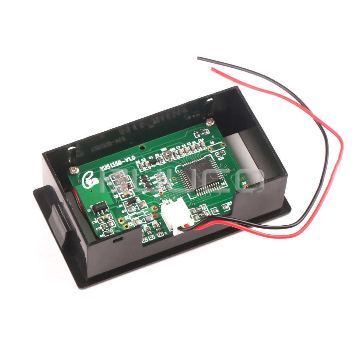 Постоянный ток 3 5 ~ 20 в Синий ЖК-дисплей Цифровой вольтметр Электронный