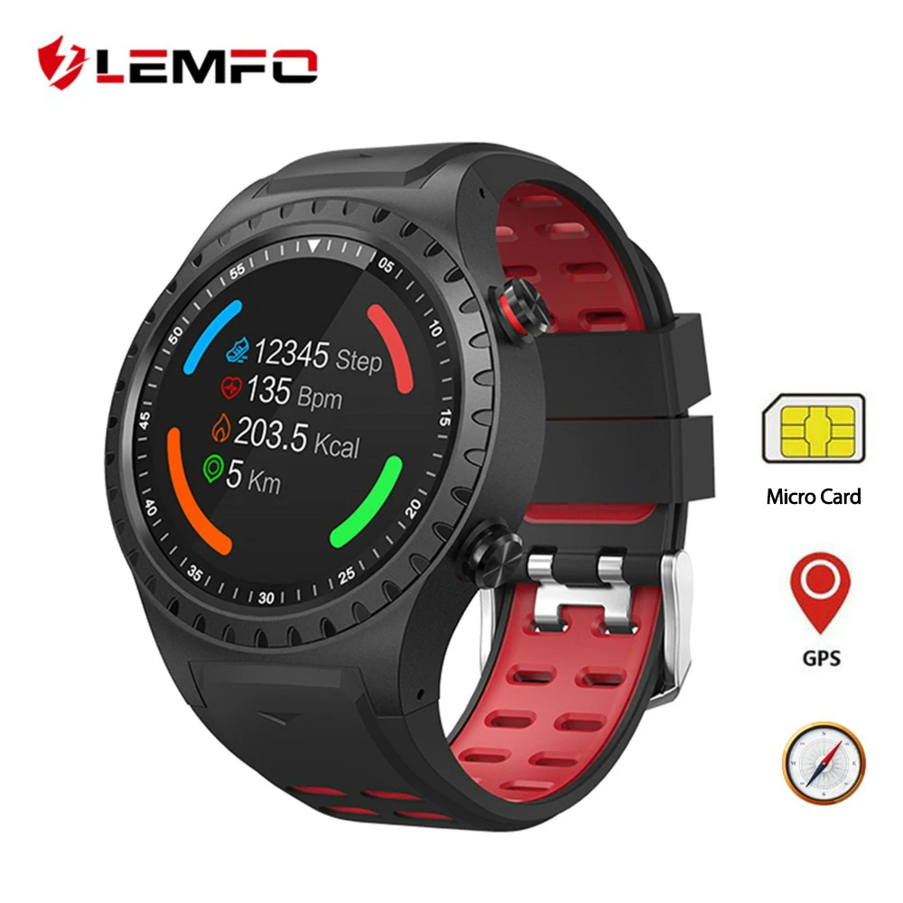 Смарт часы LEMFO M1 с GPS поддержкой Bluetooth Dail вызов sim карты IP67 водонепроницаемый