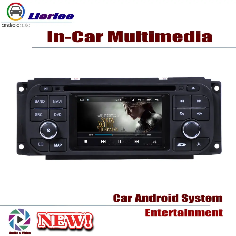 Для Dodge Stratus 2001~ 2006 автомобильный Android gps-навигация, dvd-плеер радио стерео усилитель BT USB SD AUX wifi HD экран мультимедиа