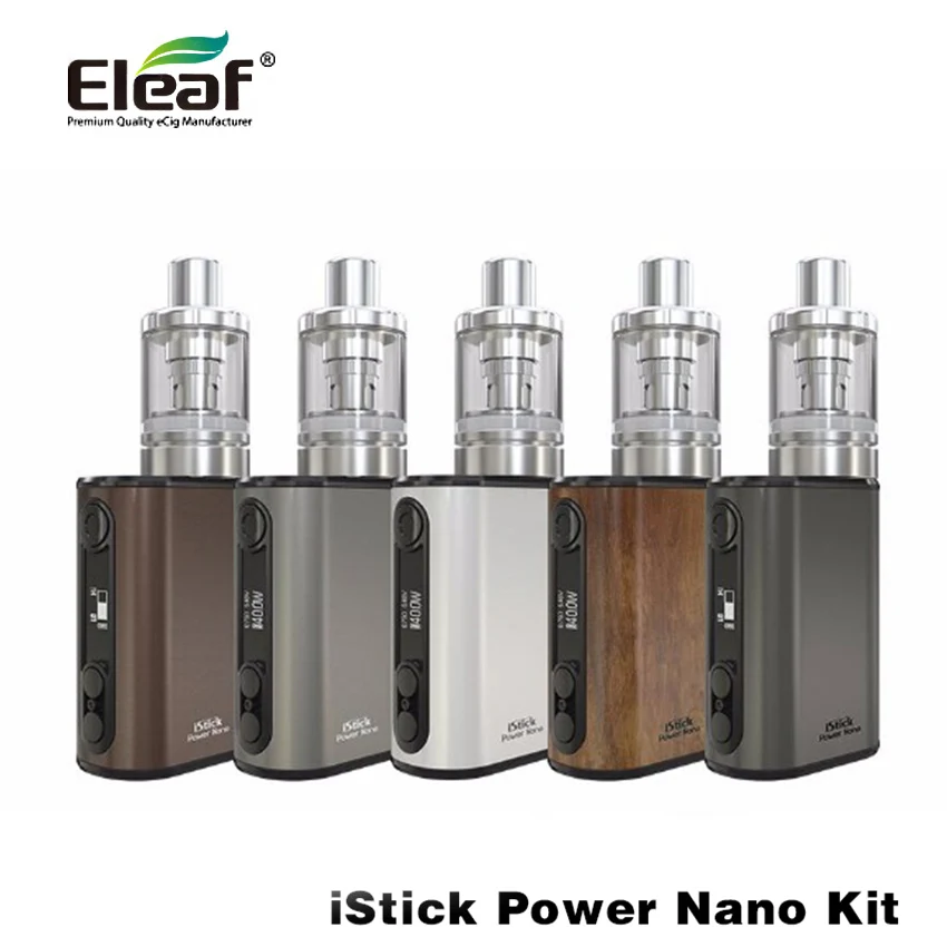 Оригинальный Eleaf Istick Мощность набор Nano с MELO 3 Atomizer (атомайзер) наук 0.75ohm головы 1100 mAh