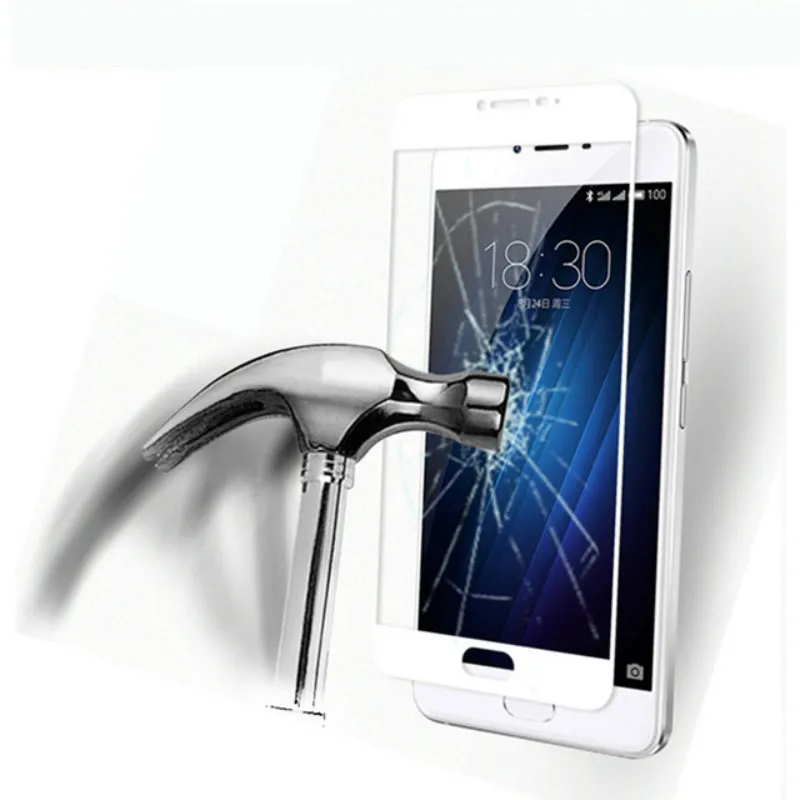 Lovekiss 9H взрывозащищенный чехол из закаленного стекла для Meizu M5 Note M5Note с полным