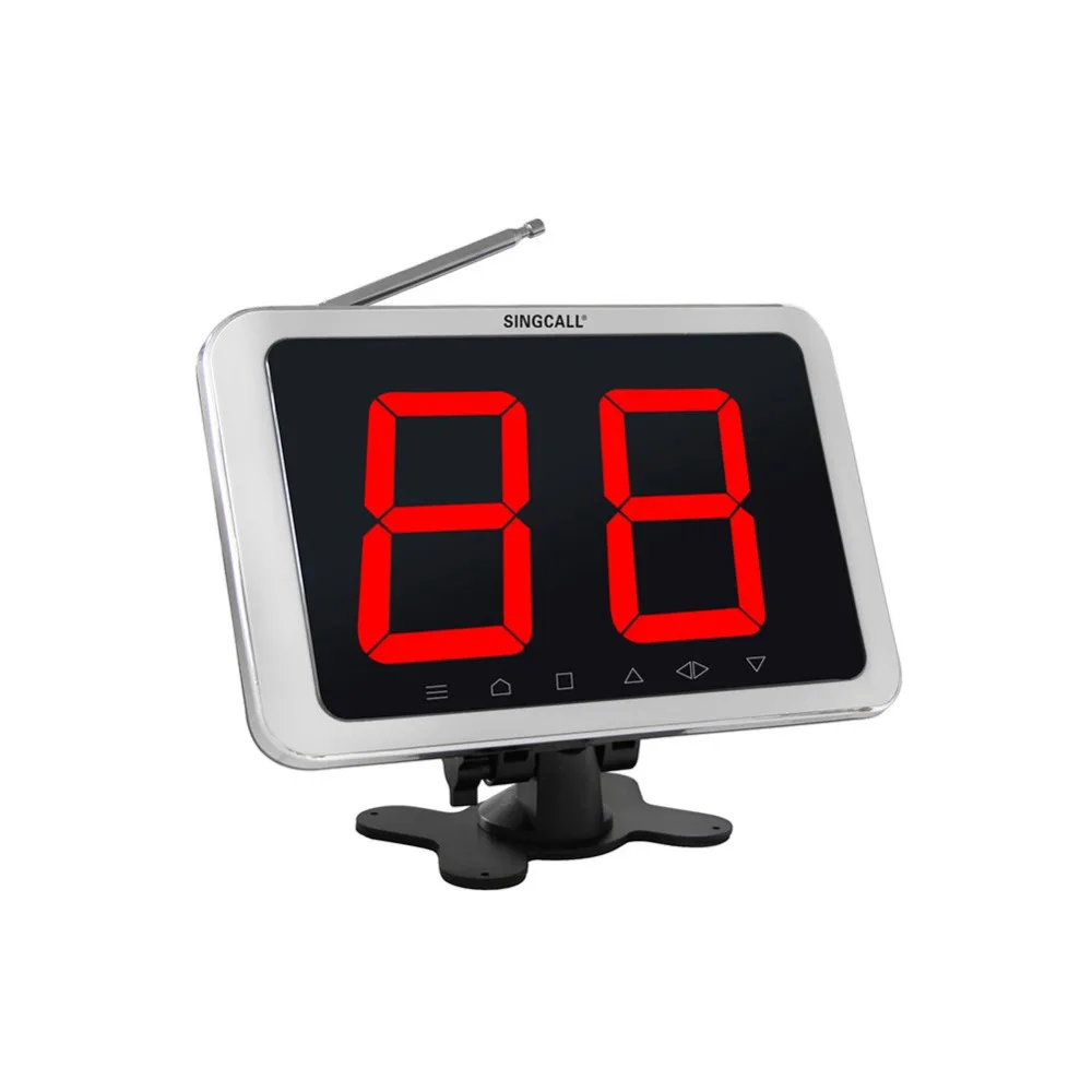 Беспроводная пейджинговая система SINGCALL дисплей для беспроводной клавиатуры
