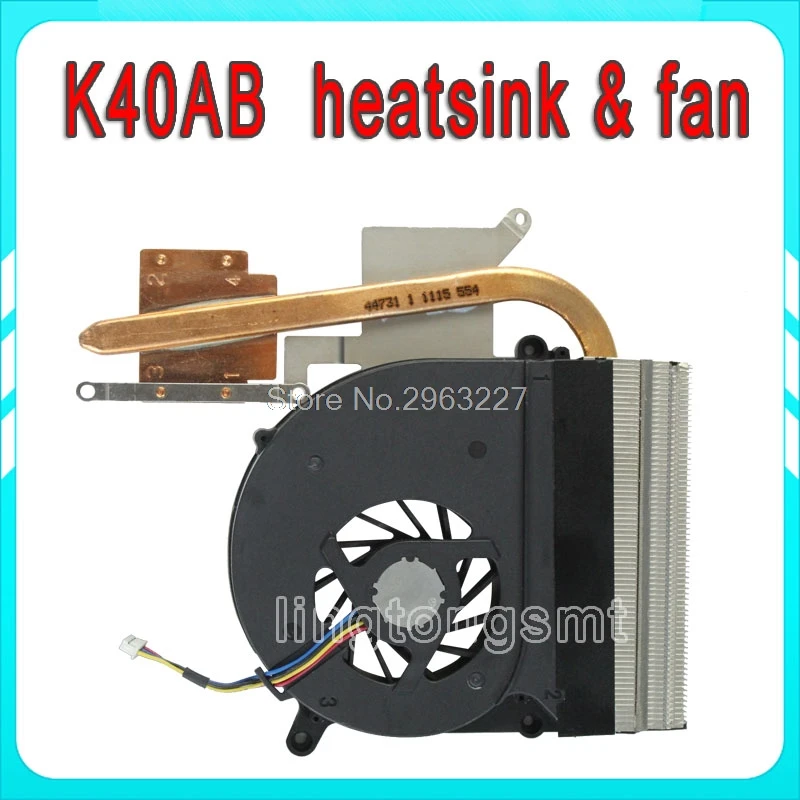 Новый охлаждающий вентилятор для ноутбука For Asus K40IN K40IP K50I K50IN K61IC K70Ic K50IP X5DIN K40 K50 K40AB