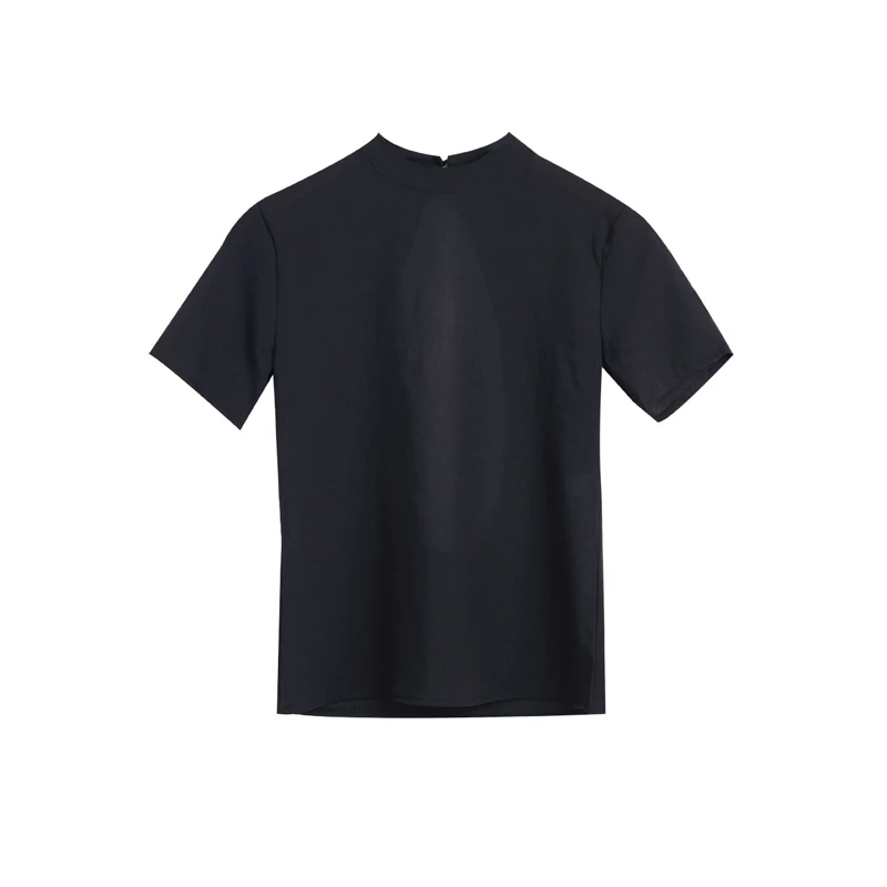 Модные повседневные летние женские футболки облегающие тонкие Топы с коротким