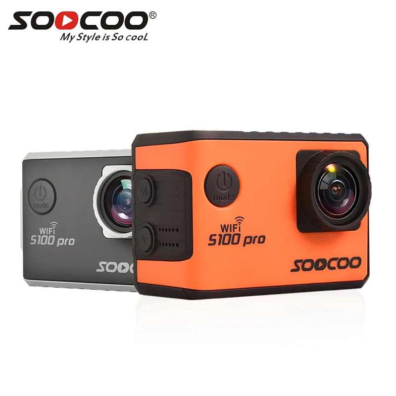 SOOCOO S100 Pro голосовой контроллер WiFi 4K Экшн камера 2 0 сенсорный экран с гироскопом и