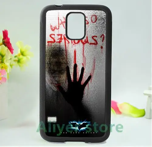 Joker why so serious 13 сотовый телефон дело чехол для Samsung galaxy S3 S4 S5 s6 s7 край примечание 3 4 5 *