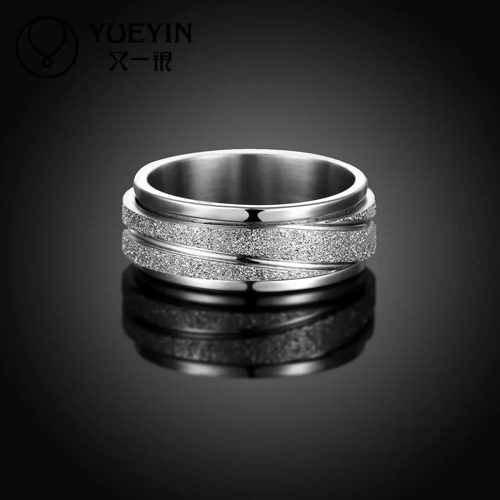 TGR005-A модное кольцо из титановой стали для мужчин ювелирное изделие влюбленных не