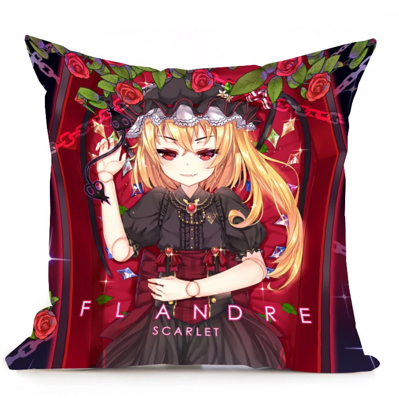 Окт. Домашний текстиль Touhou Project аниме Фландр Скарлет полиэфирная односторонняя