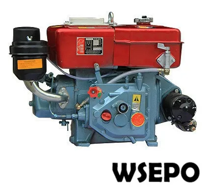 Прямая поставка с завода! WSE R190 10hp E Start 4 тактный маленький дизельный двигатель
