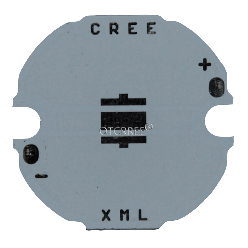 Cree XML2 XML-T6 5050 светодиодный PCB алюминиевый радиатор основание пластины 32/25/20/16 мм