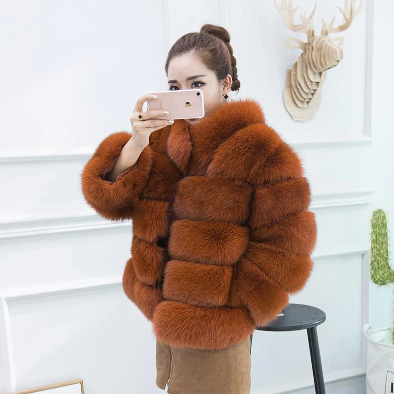 OFTBUY 2019 Новое поступление зимняя куртка женское плотное пальто из настоящего меха