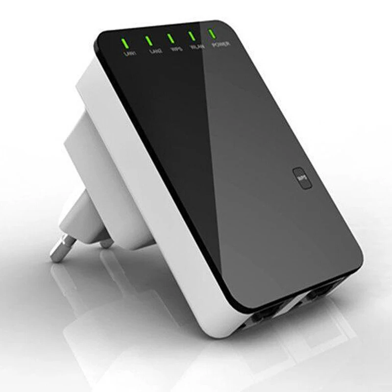 Repeater Wifi Wireless Router Extender AP Booster Amplifier LAN Client Bridge IEEE802.11b / g n EU Plug Wi fi Roteador | Компьютеры и