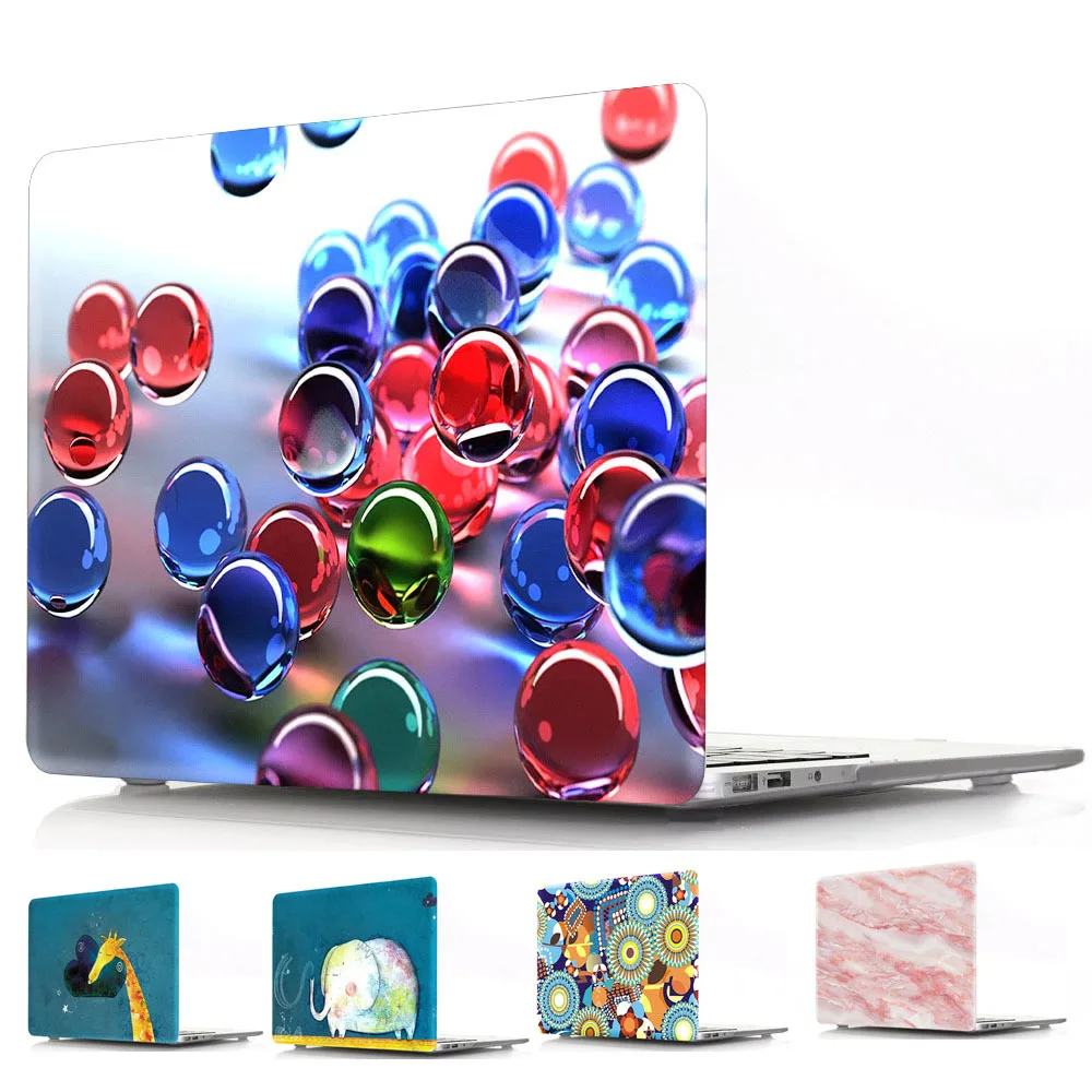 Индивидуальный Жесткий Чехол для ноутбука Macbook Air Pro Retina Touch bar 13 15 защитный чехол