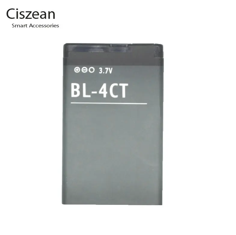 Ciszean 1x860 mAh батарея BL 4CT BL4CT для Nokia 5310 6700S X3 00 7230 7310C 5630 2720 2720A 7210C 6600F