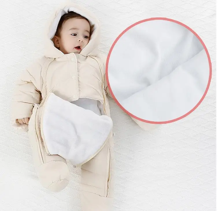 

Newborn har-yi thickened baby climbing suit