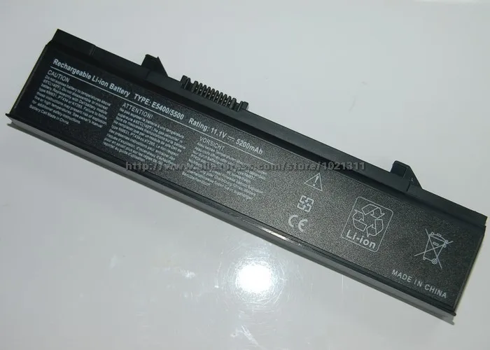 4400 мАч 10 8 В Аккумулятор для ноутбука Dell PW651 RM649 RM656 RM661 RM668 T749D U116D W071D WU841 Latitude E5400 E5410