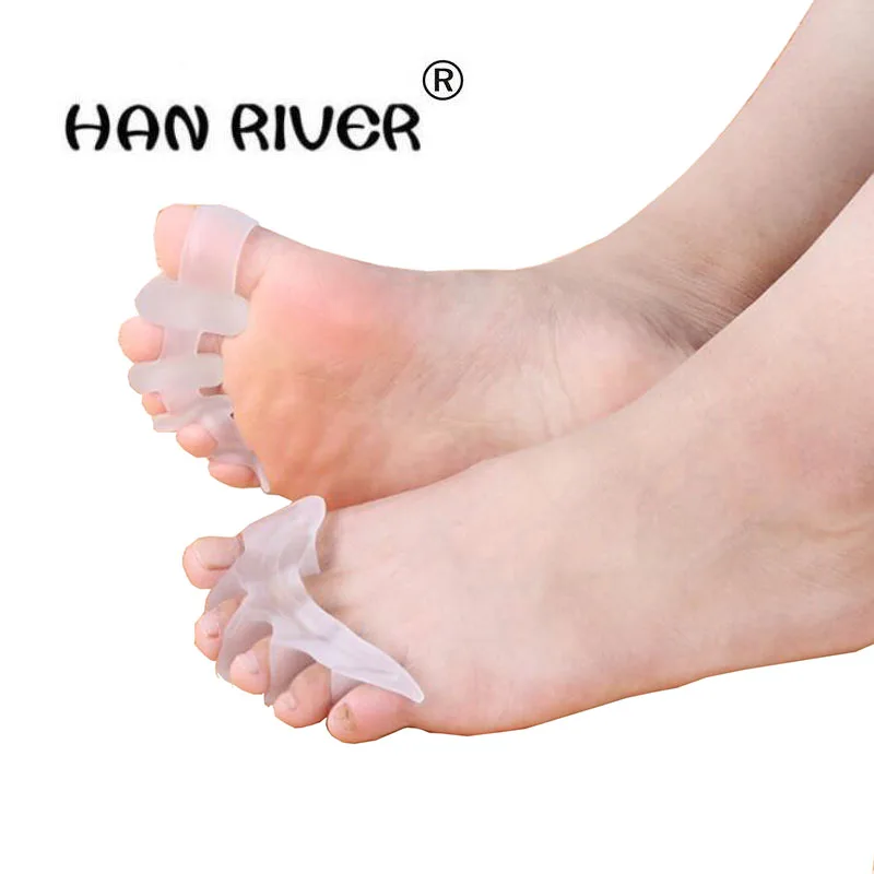 

HANRIVER Hallux valgus orthotics sebs toe separator, day and night with adult cloven feet bone suspension slow pressure