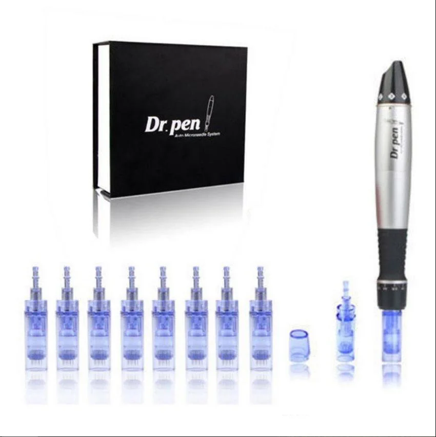 Электрический ролик Derma Dr. Pen A1 C антивозрастной автоматический с 2 иглами