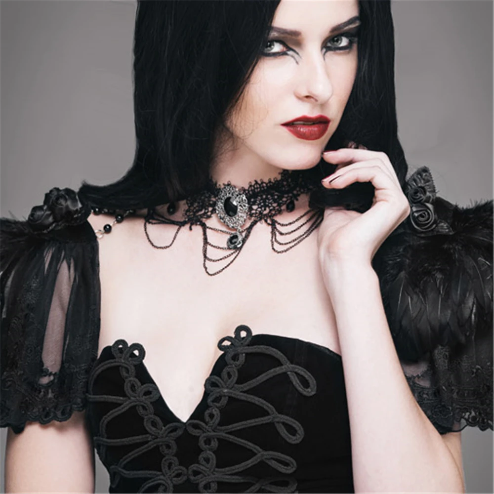 Женская винтажная кружевная накидка в стиле стимпанк|party shawl|shawl with laceshawl cape |