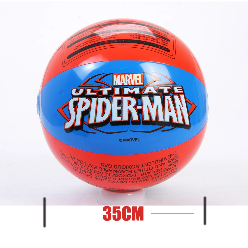 Новый Marvel надувной воздушный шар пляжный мяч 35 см Детский мультфильм