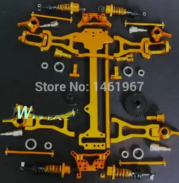 Wltoys A949 A959 A969 A979 K929 1/18 RC автомобильные запчасти серебряные металлические детали