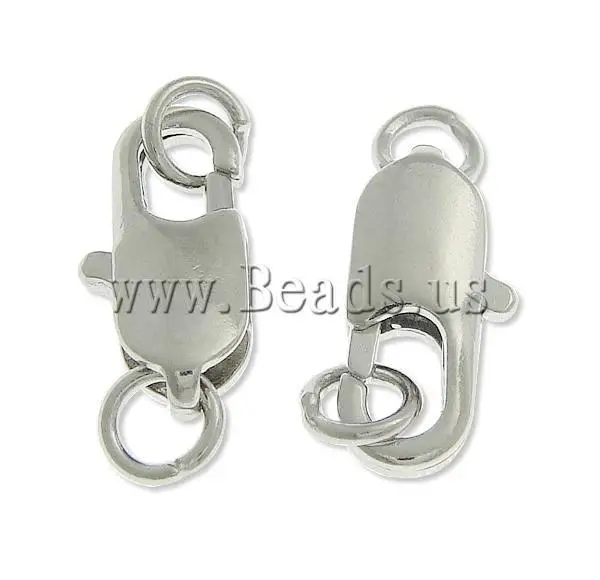 

Wholesale 100pcs Clip Brass Lobster Claw Cord Clasp For Leather Bracelet Clasps Findings DIY Jewelry